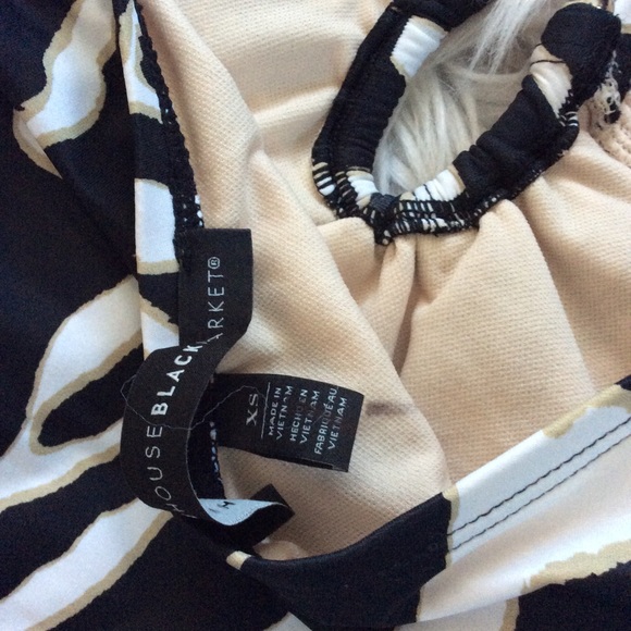 🔥SALE🔥 NWOT WHBM Zebra Print One Piece Swimsuit - Picture 7 of 7